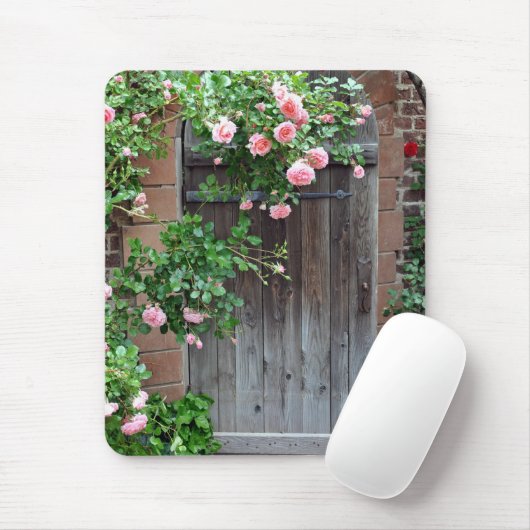 Tür zum geheimen Garten Mousepad (Mit Mouse)