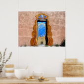 Tür zum Santa Fe Poster (Küche)