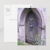 Tür zur Ewigkeit Postkarte (Vorne/Hinten)