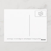 Tür zur Postkarte (Rückseite)