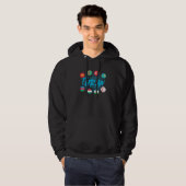 Turan Oval Design Hoodie (Vorne ganz)
