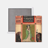 Turandot, eine Puccini-Oper Magnet (Vorderseite/Rückseite)