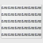 Turban-Ausstatter-Packpapier Geschenkpapier (Flach)