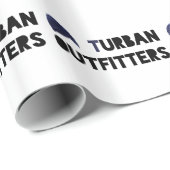 Turban-Ausstatter-Packpapier Geschenkpapier (Rolleneckpunkt)