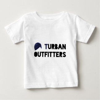 Turban-Ausstatter-Säuglings-T - Shirt