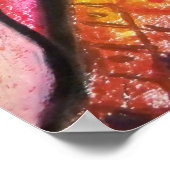 Turban Girl Poster (Ecke)