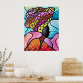 Turban Girl Poster (Küche)