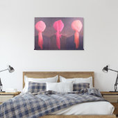 Turban Triptych Leinwanddruck (Insitu (Schlafzimmer))
