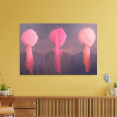 Turban Triptych Leinwanddruck (Insitu (Wohnzimmer))