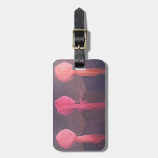 Turban-Triptychon Gepäckanhänger (Vorderseite vertikal)