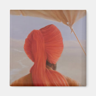 Turbaned backview mit dem Tenting Magnet