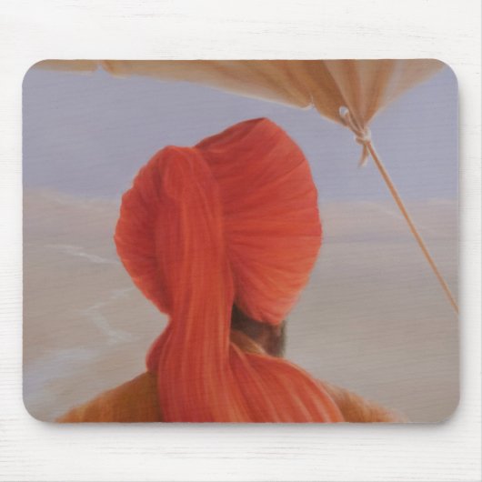 Turbaned backview mit dem Tenting Mousepad (Vorne)