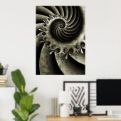 Turbinenplakat Poster (Heimbüro)