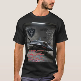 Turbinenstrahl 2023 schwarz Lyon Militär-Drohne xr T-Shirt