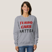 Turbo-Auto-Angelegenheit Sweatshirt (Vorne ganz)