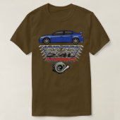 Turbo Blue T-Shirt (Design vorne)