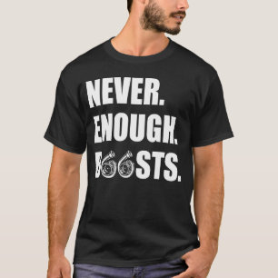 Turbo Car Typ Mechanik nie genug erhöht Rennen T-Shirt