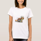Turbo-Charged Snail Racer with Rocket Booster T-Shirt (Vorderseite)