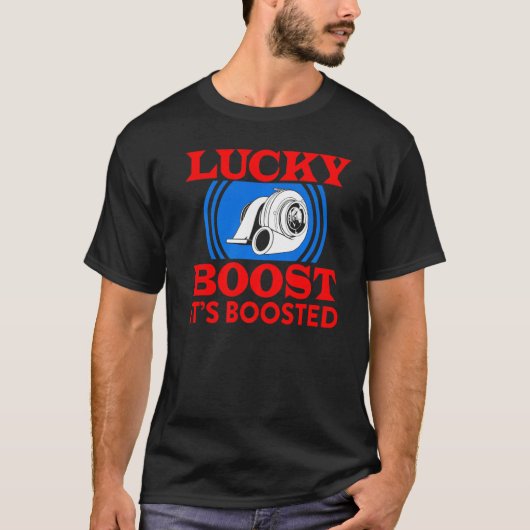 Turbo Driver Turbo Loader Auto Racing T-Shirt (Vorderseite)
