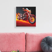 Turbo Fahrt Leinwanddruck (Insitu (Wohnzimmer))