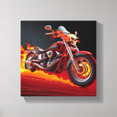 Turbo Fahrt Leinwanddruck (Vorderseite)