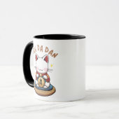 Turbo-Granny Dandadan Cat - Niedliche Anime Manga  Tasse (Vorderseite Links)