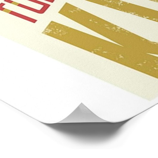 Turbo Kind Poster (Ecke)