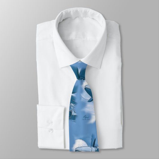 TURBO KRAWATTE Blue (Gebunden)