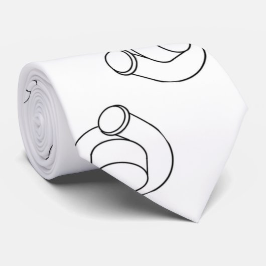 Turbo-Krawatte Krawatte (Gerollt)