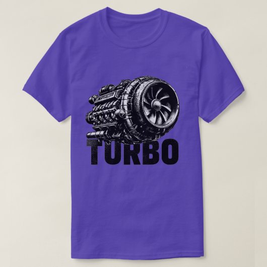 Turbo-Motor 13 T-Shirt (Design vorne)