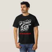 TURBO Motor PETROLHEAD T - Shirt (Vorne ganz)