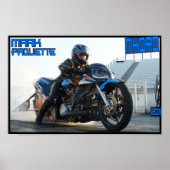 Turbo-Motorrad-Drag-Rennen Poster NHDRO 2011 (Vorne)