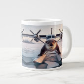 Turbo Prop Twin Motor Float Flugzeug Bush Kanada Jumbo-Tasse (Vorderseite Rechts)