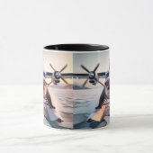 Turbo Prop Twin Motor Float Flugzeug Bush Kanada Tasse (Zentrum)