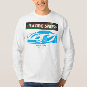 Turbo-Rennsport-Geschwindigkeitsauto – Performance T-Shirt