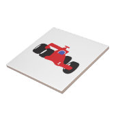 Turbo-Rennwagen Fliese (Seite)