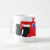 Turbo-Rennwagen Kaffeetasse (Vorderseite Links)