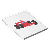 Turbo-Rennwagen Notizblock (angewinkelt)