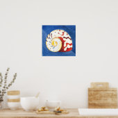 Turbo Sarmaticus Poster (Küche)