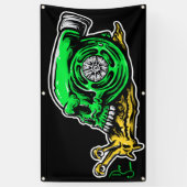 Turbo-Schnecke Banner (Vertikal)