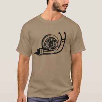 Turbo-Schnecken-Auto-Straßenrennen Turbo-Schnecken T-Shirt