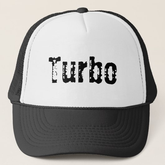 Turbo Truckerkappe (Vorderseite)