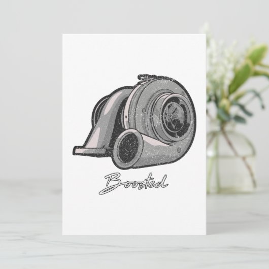 Turbo-Tuning Ankündigung (Stehend Vorderseite)