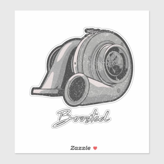 Turbo-Tuning Aufkleber (Blatt)