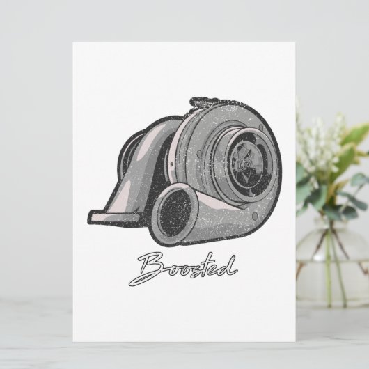 Turbo-Tuning Save The Date (Stehend Vorderseite)