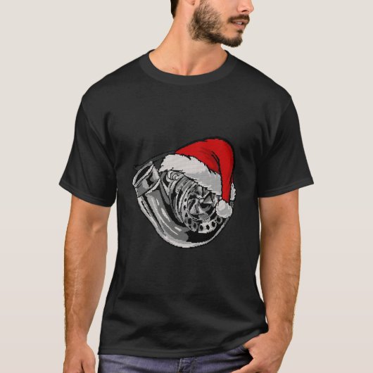 Turbo Ugly Weihnachtswagen Enthusiast Racing Drift T-Shirt (Vorderseite)