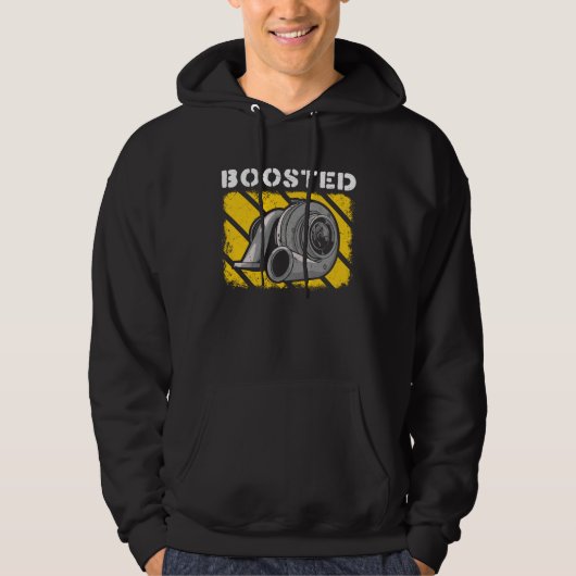 Turbocharger Boosted  Turbo & Tuning  1 Hoodie (Vorderseite)