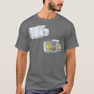 Turbofan Jet Motor  T-Shirt