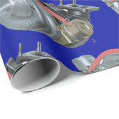 Turbolader Geschenkpapier (Rolleneckpunkt)