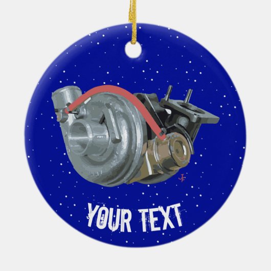 Turbolader Keramikornament (Hinten)